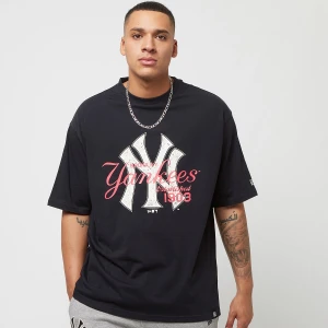 MLB Lifestyle Oversized Tee New York Yankees, markiNew Era, T-Shirty i Polo, w kolorze czarny, rozmiar: