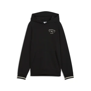 Młodzieżowa bluza z kapturem PUMA Class o luźnym kroju, Akcesoria, Czarny,