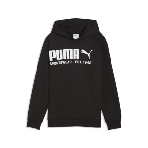 Młodzieżowa bluza z kapturem PUMA Sport o luźnym kroju, Akcesoria, Czarny,