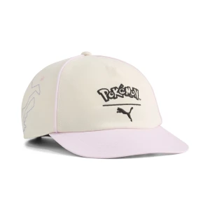 Młodzieżowa czapka typu dad PUMA x POKÉMON, Akcesoria, Biały,