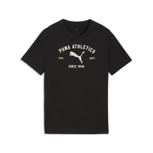 Młodzieżowa koszulka PUMA Class z grafiką, Akcesoria, Czarny,