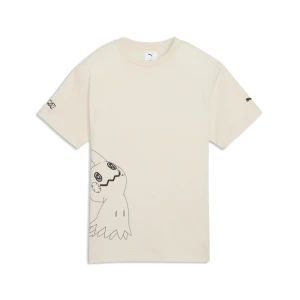 Młodzieżowa koszulka PUMA x POKÉMON o luźnym kroju z grafiką, Akcesoria, Biały,