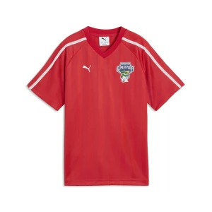 Młodzieżowa koszulka T7 Super PUMA o luźnym kroju, Akcesoria, Czerwony,