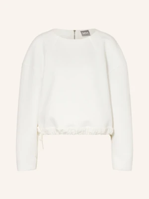 Mm By Max Mara Bluza Nierozpinana Jumcos weiss