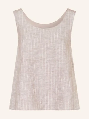 Mm By Max Mara Bluzka Caliga Z Lnu braun