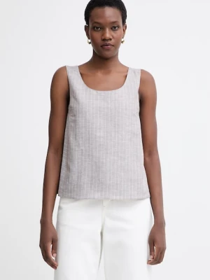 MM by Max Mara bluzka damska z lnem CALIGA