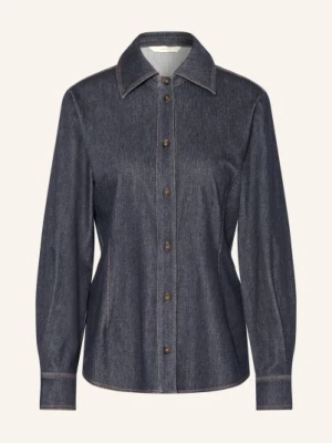 Mm By Max Mara Bluzka Koszulowa Rafia W Stylu Jeansowym blau