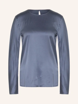 Mm By Max Mara Bluzka Koszulowa Smalto Z Jedwabiem grau