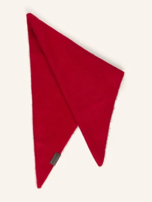 Mm By Max Mara Chusta Trójkątna Palo Z Kaszmirem rot CIEMNOCZERWONY