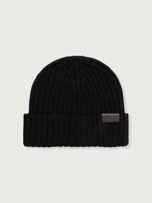 MM by Max Mara czapka beanie damska wełniana MMLCIVADA czarny