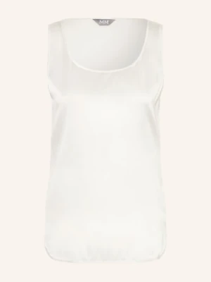 Mm By Max Mara Jedwabna Bluzka Mmlpan weiss