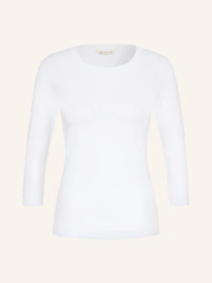 Mm By Max Mara Koszulka Lorata Z Rękawem 3/4 weiss BIAŁY