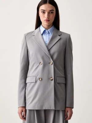 MM by Max Mara marynarka damska MMLCONO szary