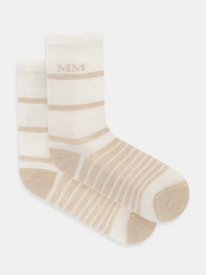 MM by Max Mara skarpetki z domieszką kaszmiru GERSA