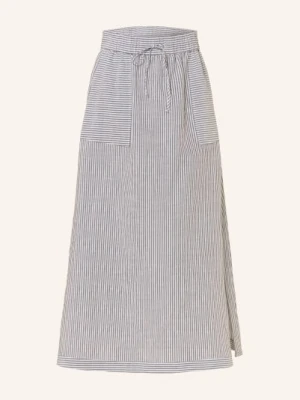 Mm By Max Mara Spódnica Sumero Z Lnu blau