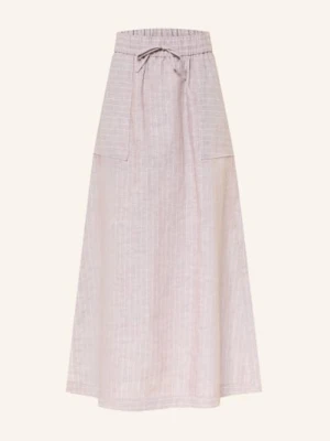 Mm By Max Mara Spódnica Sumero Z Lnu braun