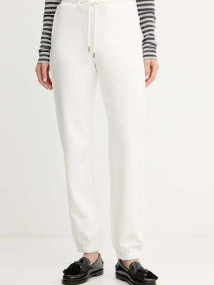 MM by Max Mara spodnie dresowe LEVICO biały