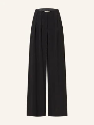 Mm By Max Mara Spodnie Typu Marlena Venere schwarz CZARNY
