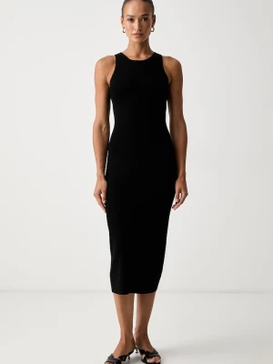 MM by Max Mara sukienka z wiskozą MMLVETUSTA czarny