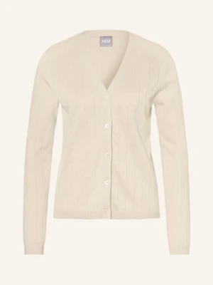 Mm By Max Mara Sweter Briose Z Jedwabiu beige
