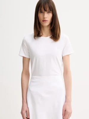 MM by Max Mara t-shirt basic damski bawełniany z elastanem MULINO