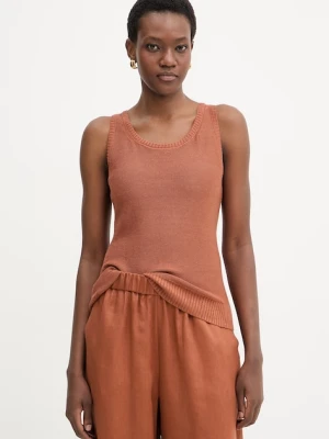 MM by Max Mara top damski lniany BRAVA