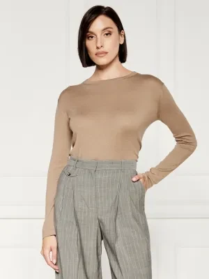 MM Jedwabny sweter | Regular Fit