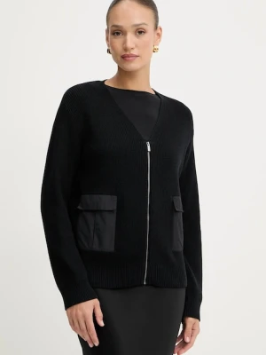 MM kardigan LIBERO damski kolor czarny 2526346017600