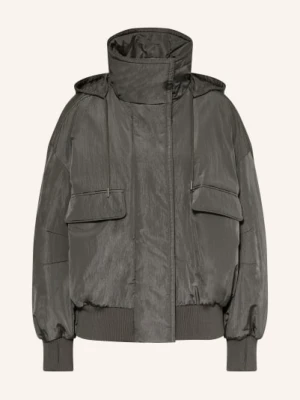 Mm Kurtka Mmlamaca Z Odpinanym Kapturem grau