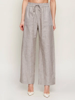 MM Lniane spodnie MMLFAUNA | Relaxed fit