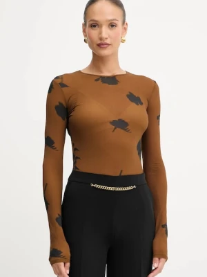 MM longsleeve EFFETTO kolor brązowy 2526946037600