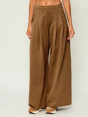 MM Spodnie Mmvongola | Relaxed fit brązowy