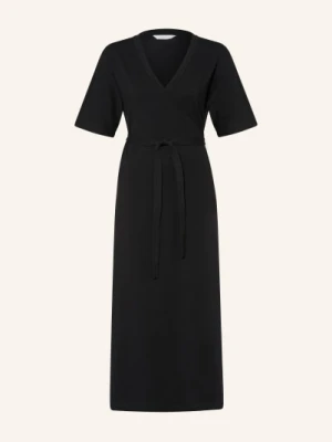 Mm Sukienka Kopertowa Pisano schwarz