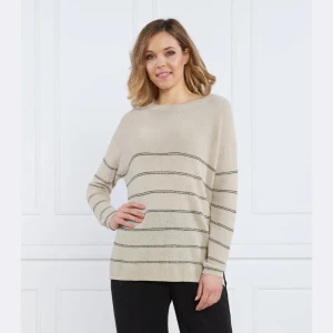 MM Sweter MADIA | Regular Fit | z dodatkiem lnu