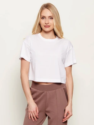 MM T-shirt MMLRADICE | Cropped Fit biały
