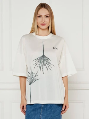 MM T-shirt SATRAPO | Oversize fit ecru