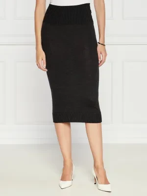 MM Wełniana spódnica