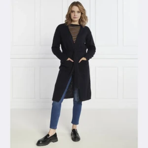 MM Wełniany kardigan gabon | Regular Fit