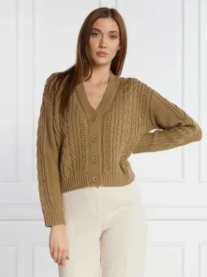 MM Wełniany kardigan | Regular Fit