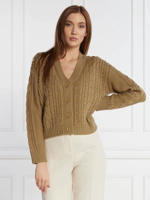MM Wełniany kardigan | Regular Fit