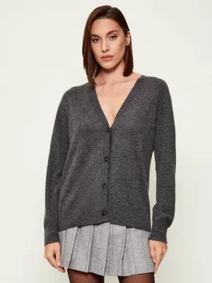 MM Wełniany kardigan TENENTE | Regular Fit | z dodatkiem kaszmiru