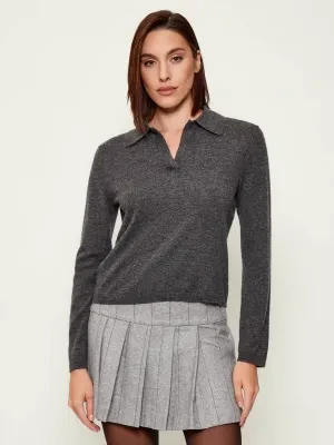 MM Wełniany sweter MOXA | Regular Fit | z dodatkiem kaszmiru