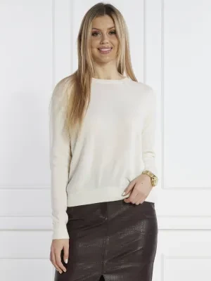 MM Wełniany sweter | Regular Fit | z dodatkiem kaszmiru