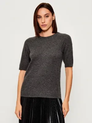 MM Wełniany sweter YEN | Regular Fit | z dodatkiem kaszmiru