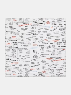 MM6 Maison Margiela apaszka bawełniana