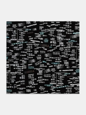 MM6 Maison Margiela apaszka bawełniana