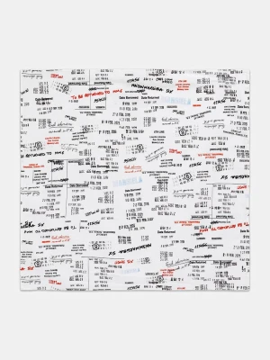 MM6 Maison Margiela Apaszka bawełniana