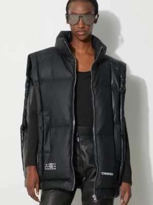 MM6 Maison Margiela bezrękawnik puchowy Gilet damski kolor czarny zimowy S62FB0058