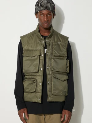 MM6 Maison Margiela bezrękawnik zielony