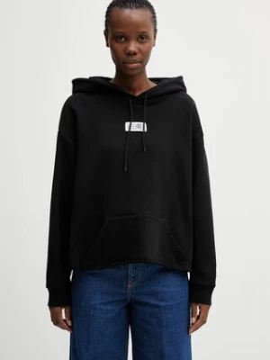 MM6 Maison Margiela bluza z kapturem bawełniana damska